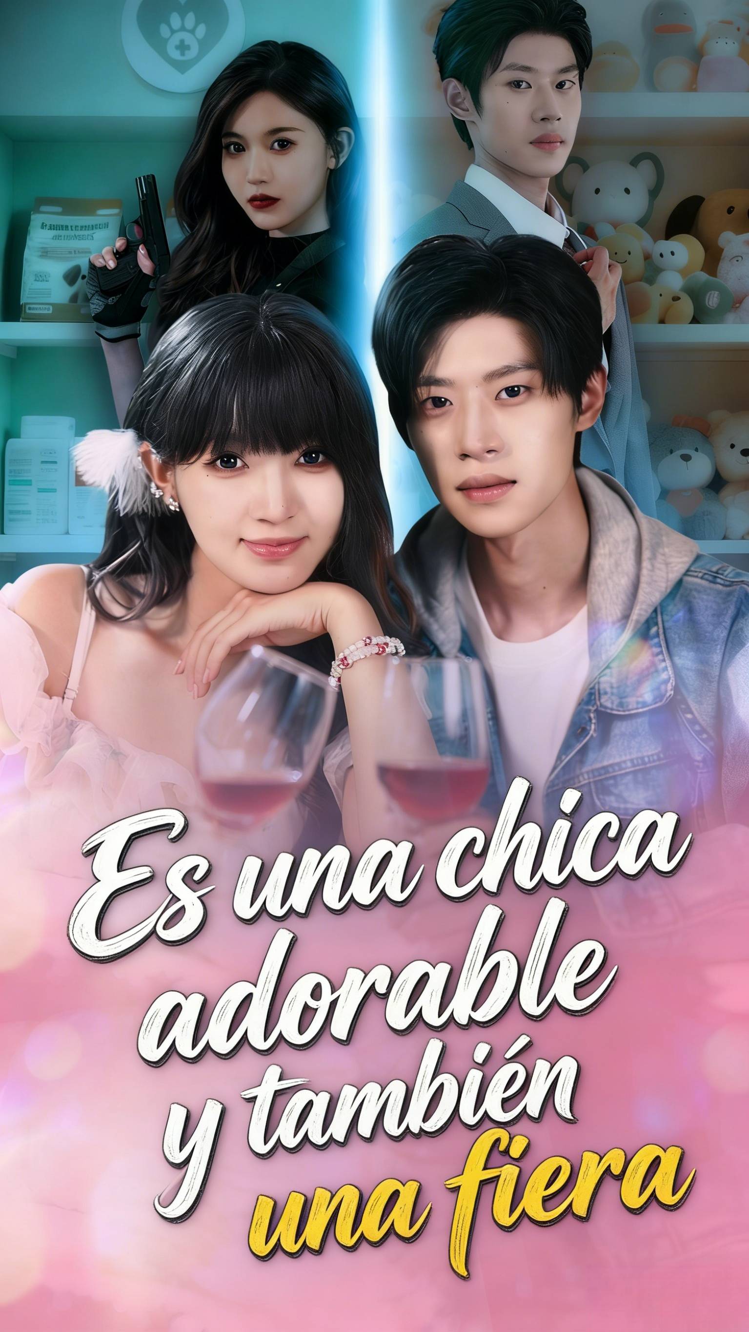 Es una chica adorable y también una fiera