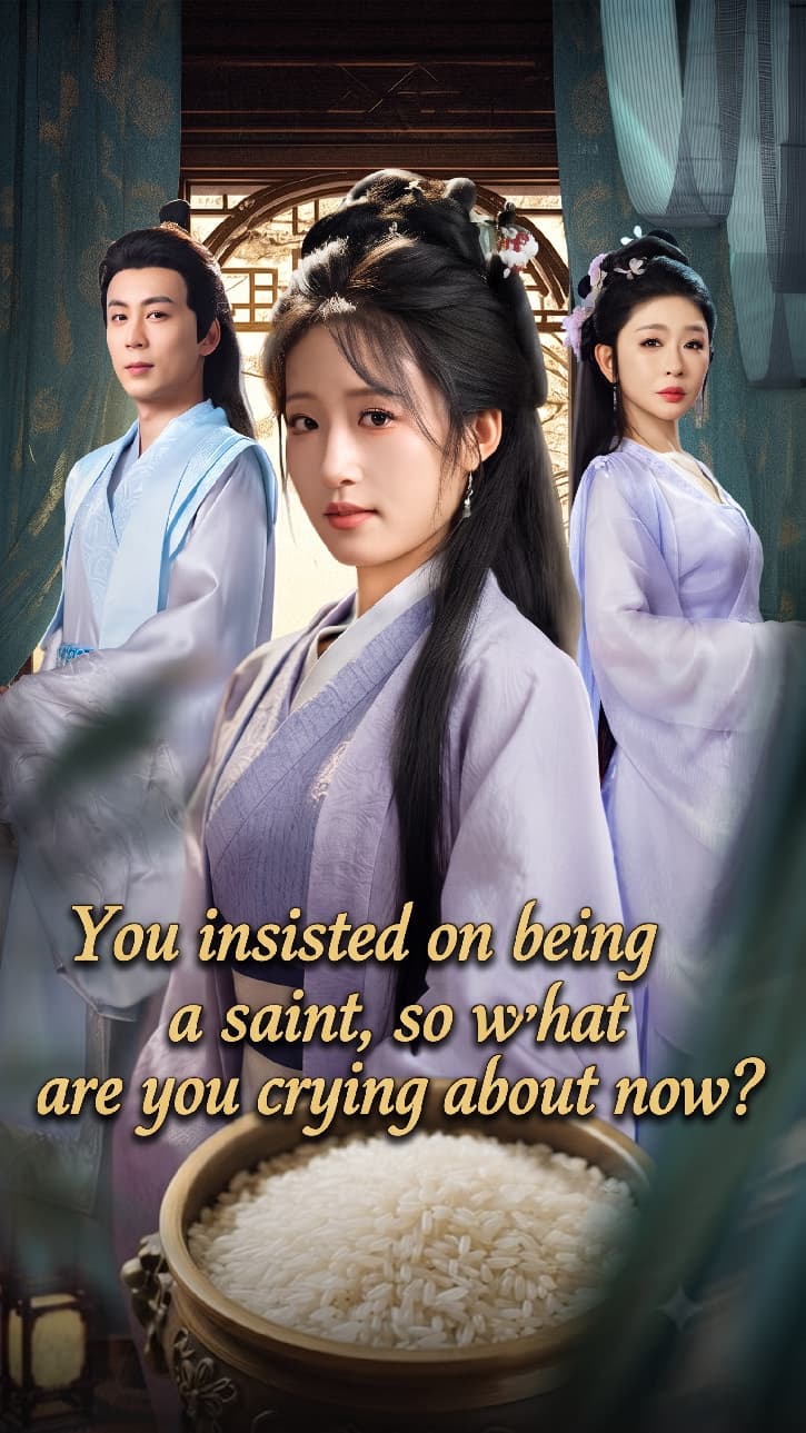 You insisted on being a saint, so what are you crying about now? cover art