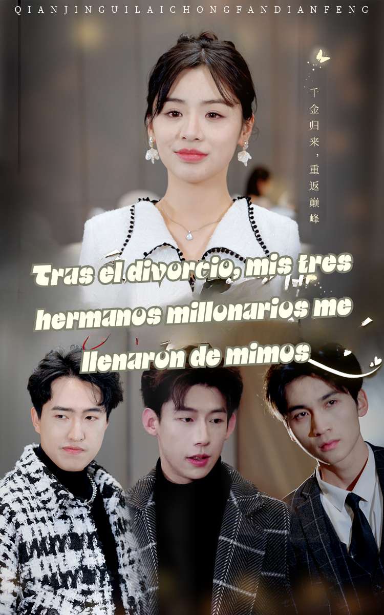 Tras el divorcio, mis tres hermanos millonarios me llenaron de mimos