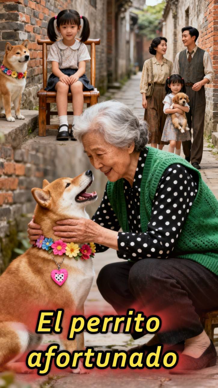 El perrito afortunado